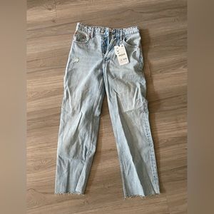 Zara Straight Leg Jeans, Size 2